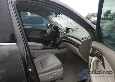 2012 Acura Mdx Technology Package z USA, uszkodzony, nr VIN 2HNYD2H32CH504867